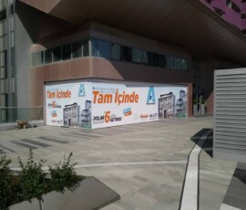 Ağaoğlu Maslak 1453 Vinyl Germe Uygulaması